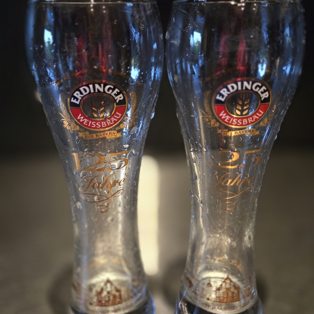 Erdinger Weissbräu Beer Glass Set